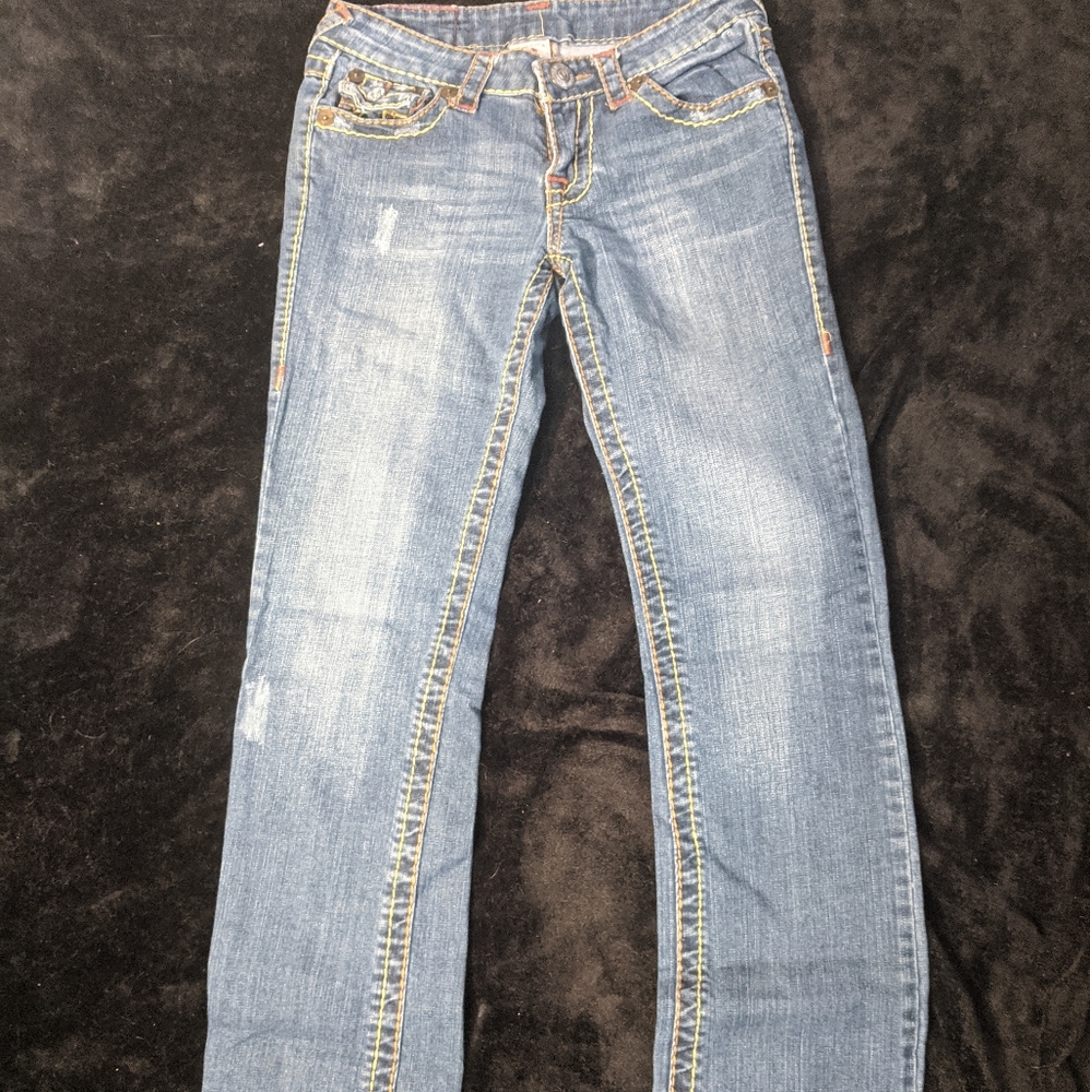 True Religion World Tour Billy Super T jeans.